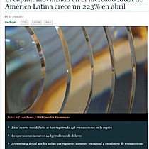 El capital movilizado en el mercado M&A de Amrica Latina crece un 223% en abril